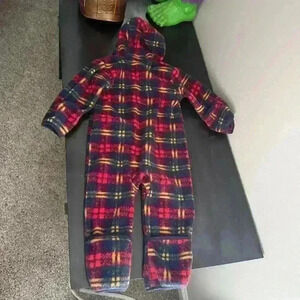 Columbia Plaid Jumper Pajamas